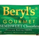 Beryl's Semisweet Chocolate Premium Chip (52% CACAO) 350gm