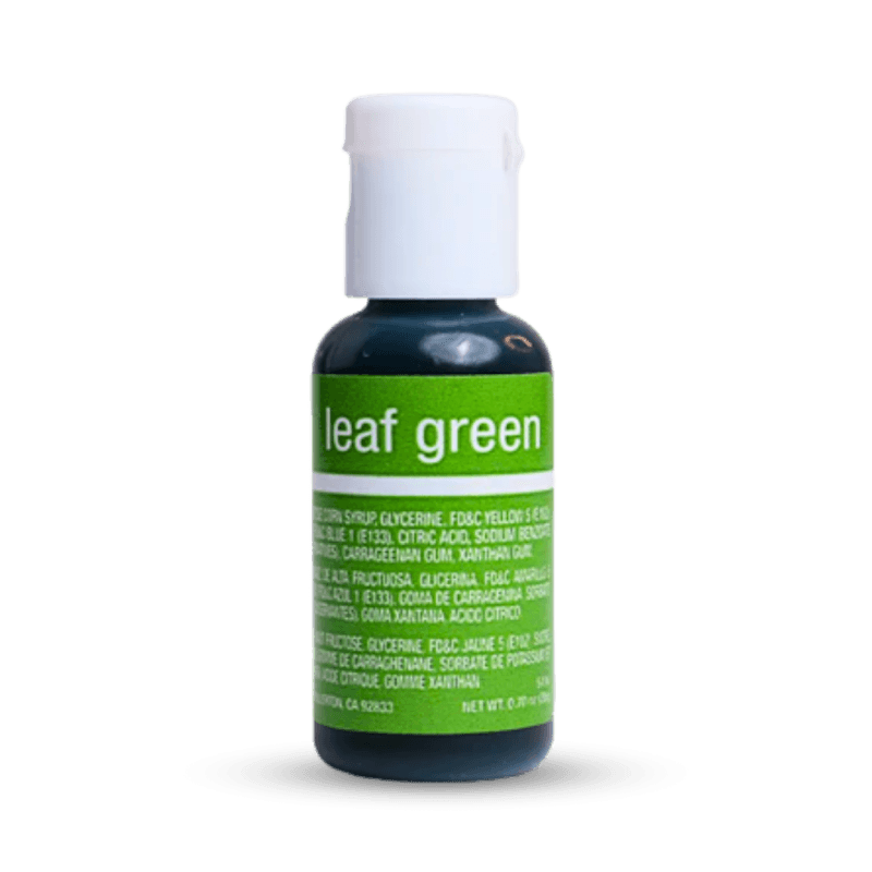 Chefmaster Liqua-Gel Food Color Leaf Green - 0.7 oz