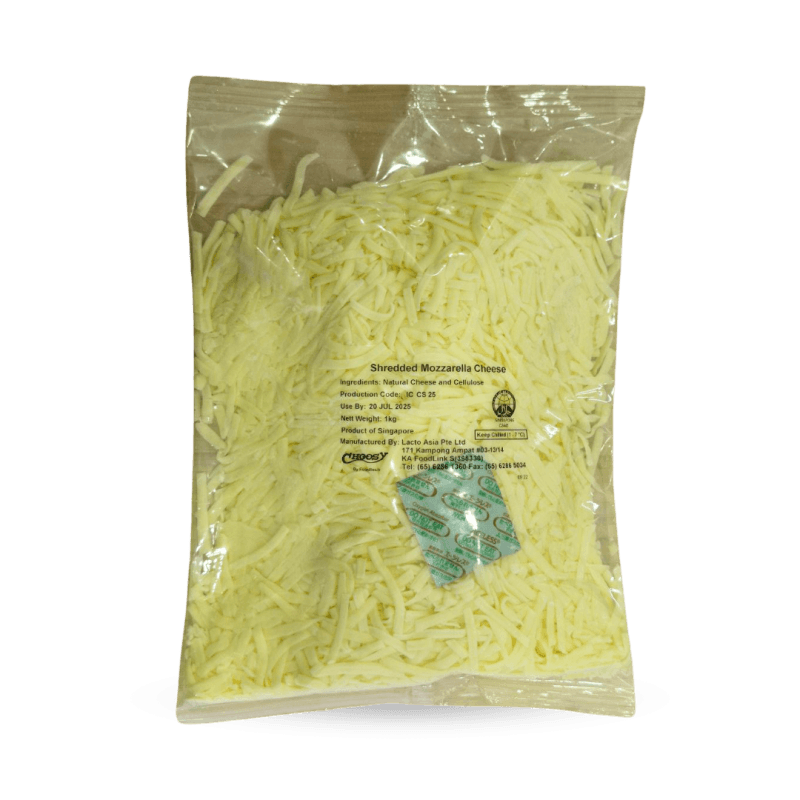 Shredded Mozzarella Cheese - 1KG